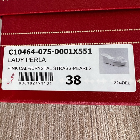 New, unused authentic Rene Caovilla sandals size 38 - Picture 6 of 10